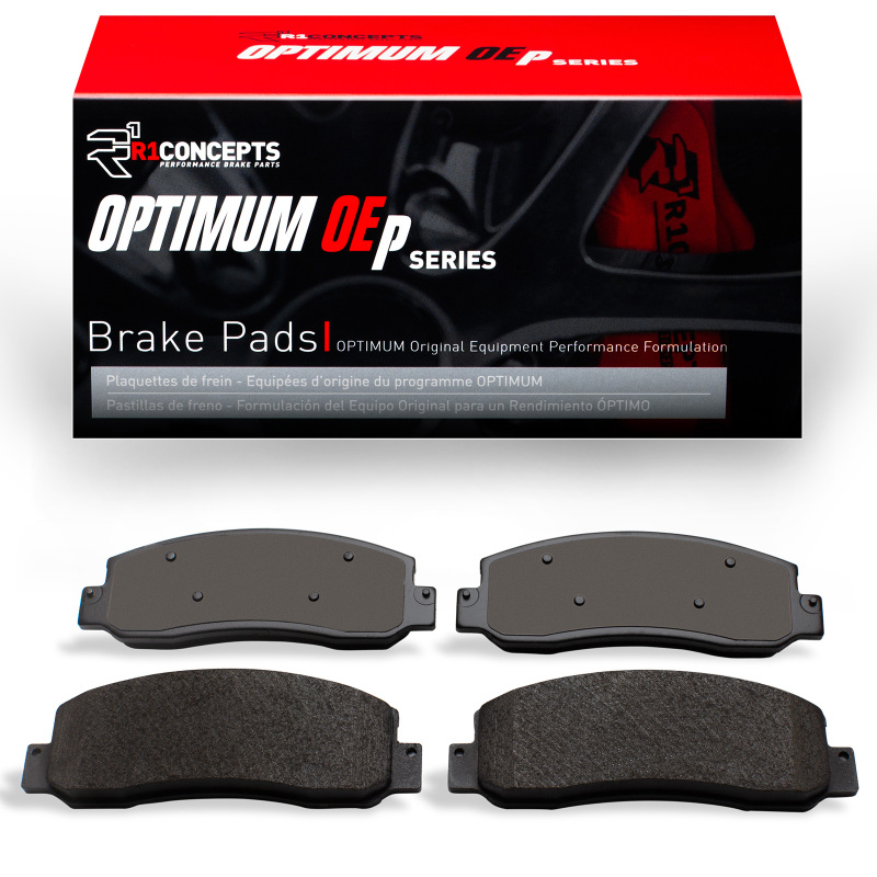 Ford F-350 Super Duty Brake Pads - Front - R1 Concepts - Optimum OE - `10-`12